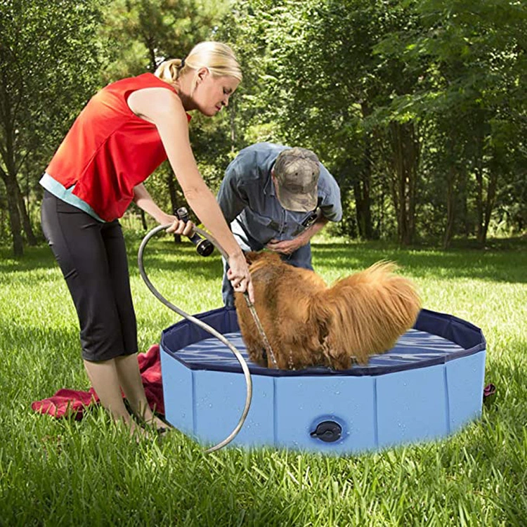 Wholesale Collapsible Dog Swimming Folding Pool Portable Pet Swim Pool Dog Bathing Tub