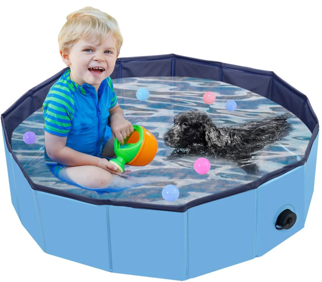 High Quality PVC Scratch Resistant Portable Pet Dog Swimming Pool