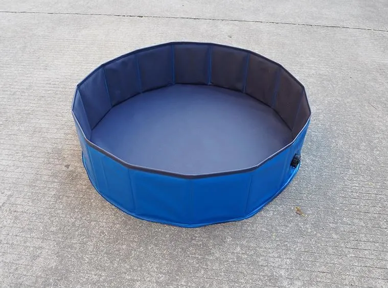 PVC Portable Dog Pool Bathing Tub Foldable Dog Pet Pool