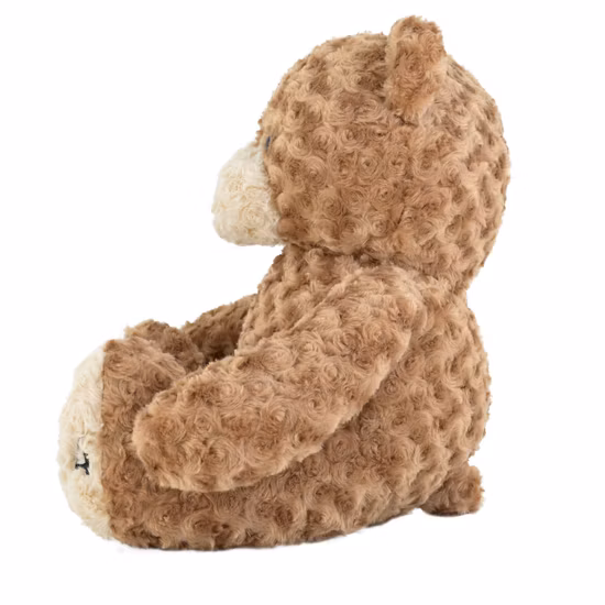 プロモーション ギフト パーソナライズされたインフレータブル ピンク ブルー プラスチック テディベアのおもちゃ子供用